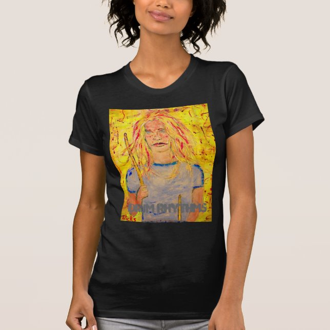 drum rhythms Drummer Girl T-Shirt (Front)