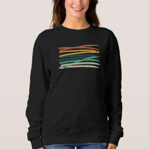 Drum Set Drumsticks Drummer Musician Retro Drummin Sweatshirt