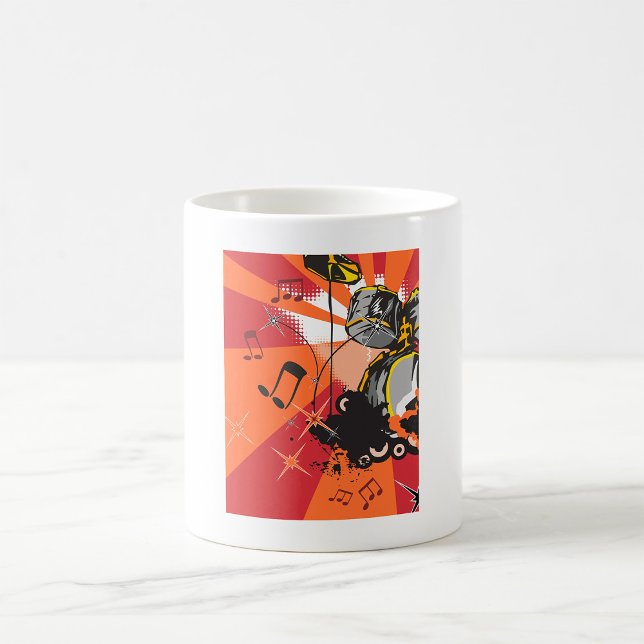 Drum Set Music Coffee Mug (Creator Uploaded)