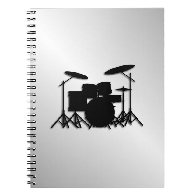 Drum Set Music Design Notebook (Front)