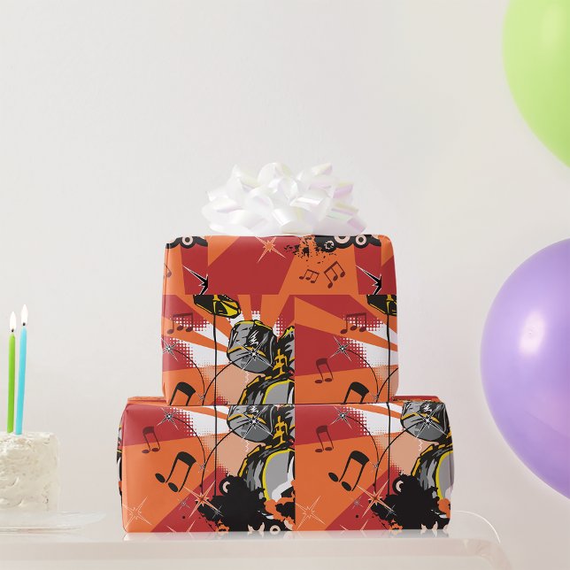 Drum Set Music Wrapping Paper (Creator Uploaded)