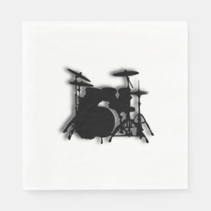 Drum Set Napkin