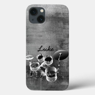 Drum Set / Personalised Gift for Drummers iPhone 13 Case