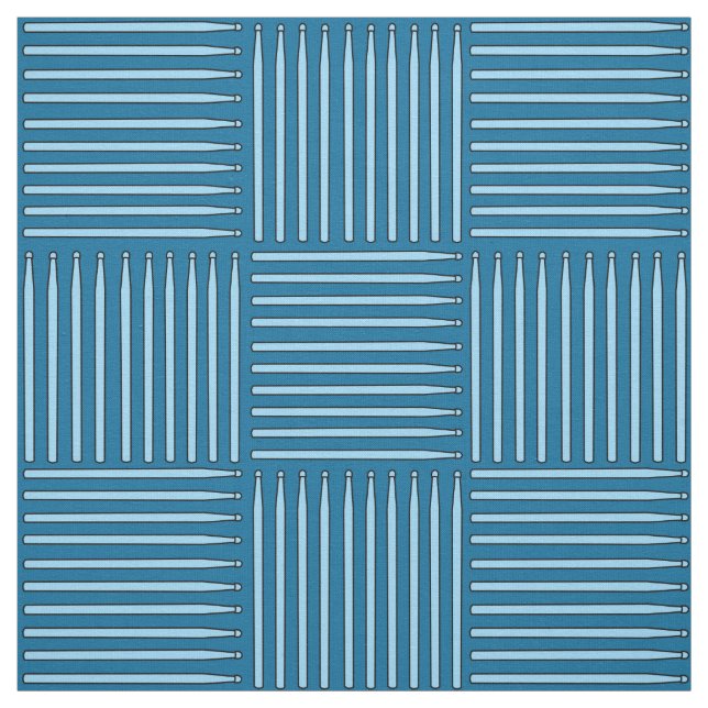 Drum Stick Crosshatch Fabric (Swatch)