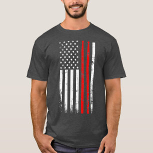 Drum sticks on a vintage American flag for (2) T-Shirt