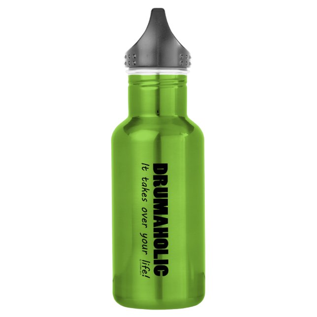 Drumaholic Life 532 Ml Water Bottle (Left)