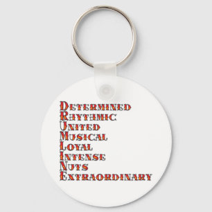 Drumline Definition Key Ring