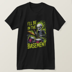 Drummer Basement Rehearsal Tee