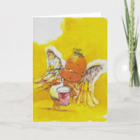 'Drummer Boy' - Angels by Billy Thank You Card
