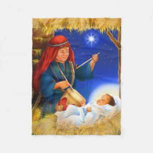 Drummer Boy Fleece Blanket