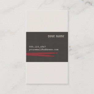 Drummer Business Card