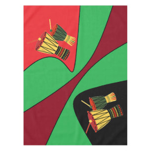 Drummer Custom Cotton Tablecloth, 52"x70" Tablecloth