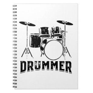 drummer   Drum musician Gifts Notebook