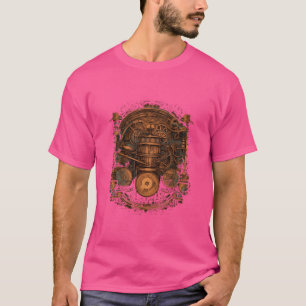 Drummer Drum Set Steampunk Drumset Drumming Drums T-Shirt