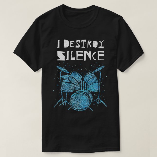 Drummer Drums Drummer Drums T-Shirt (Design Front)