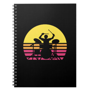 Drummer Drums Drumming Notebook