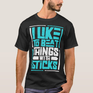 Drummer Drums Music Drum Set Drumming Instrument P T-Shirt