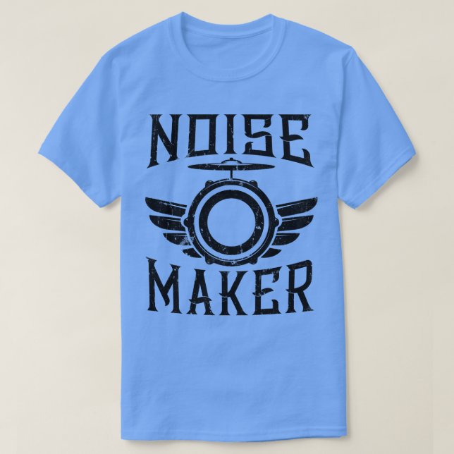 Drummer Drums T-Shirt (Design Front)