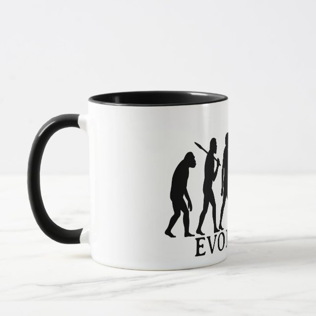 Drummer Evolution Mug (Left)