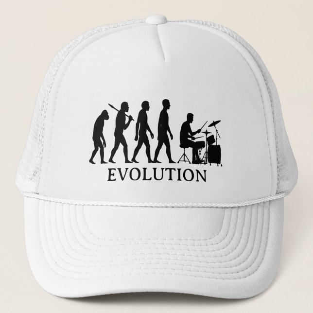 Drummer Evolution Trucker Hat (Front)