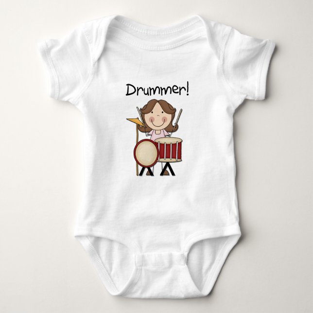 Drummer - Female Tshirts and Gifts (Front)