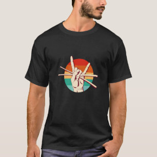 Drummer For Men Women Music Drum Set Drumming T-Shirt