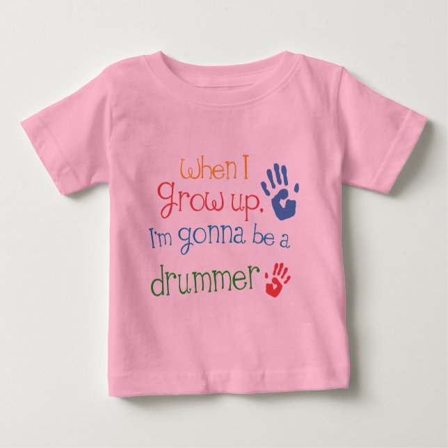 Drummer (Future) Infant Baby T-Shirt (Front)