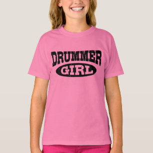 Drummer Girl T-Shirt
