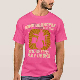 Drummer Grandpa Shirt - Real Grandpas Play Drums