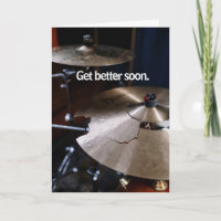Drummer Hard Hitter Loud Percussion Get Well Soon