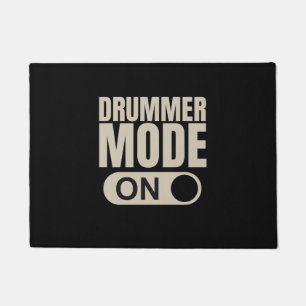 Drummer Mode On Doormat