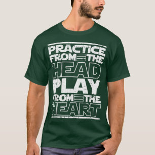 Drummer Motivation Quote White Drum Sticks Music S T-Shirt