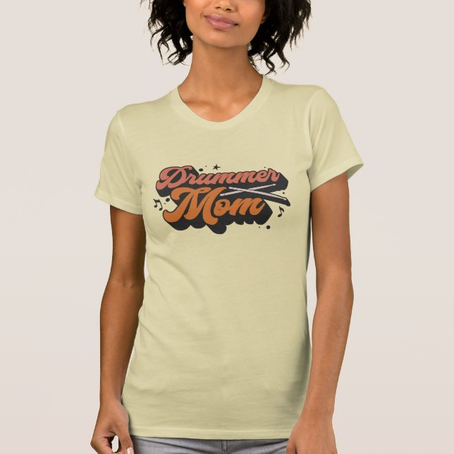 Drummer Mum T-Shirt (Front)