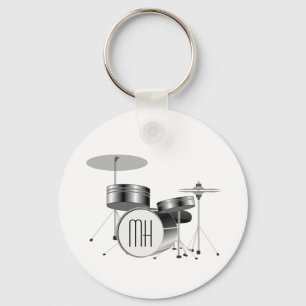 Drummer - Musician Key Ring
