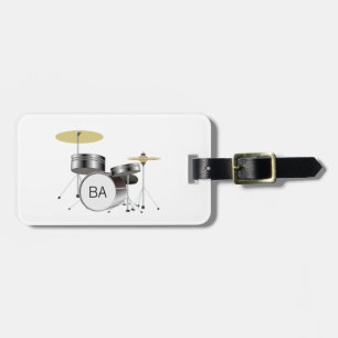 Drummer - Musician Luggage Tag