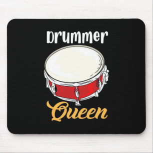 Drummer Queen Mouse Pad