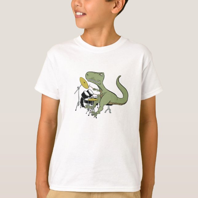 Drummer Rex T-Shirt (Front)