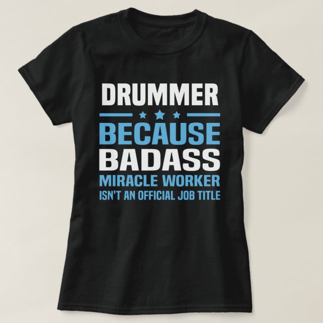 Drummer T-Shirt (Design Front)