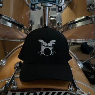 Drummers drum player’s Embroidered Hat