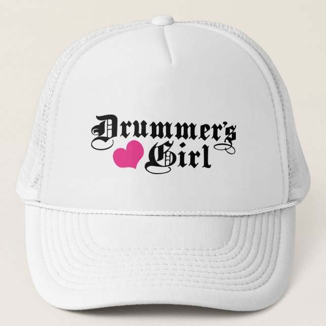Drummer's Girl Trucker Hat (Front)