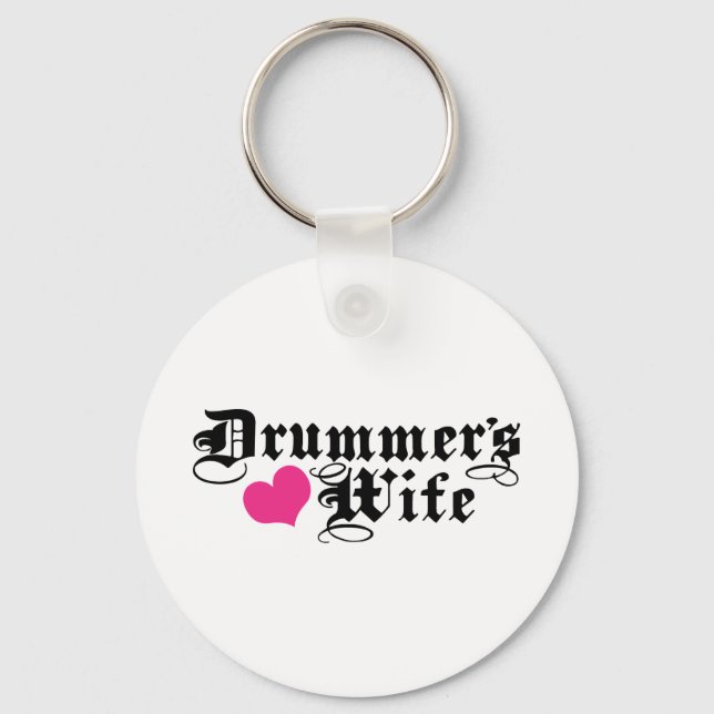 Drummer's Wife Key Ring (Front)