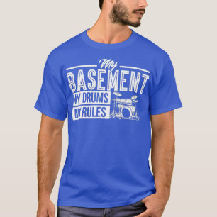 Drumming Drumset Drum Music Musician Drummer T-Shirt