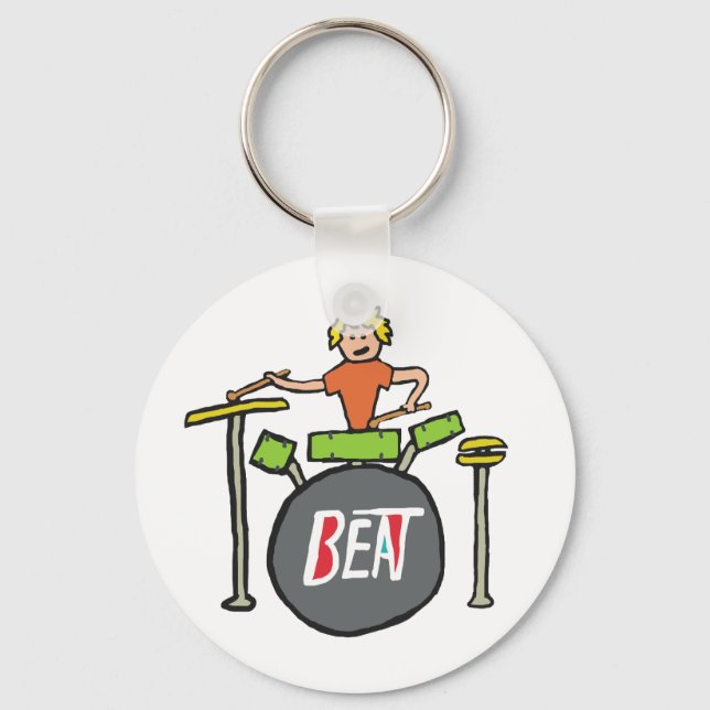 Drumming Key Ring (Front)