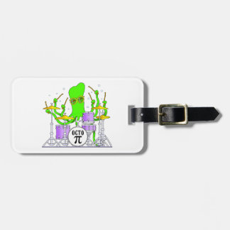 Drumming Octopus Luggage Tag