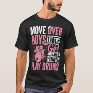 Drumming Player Apparel Drummer Quote Drumset for T-Shirt