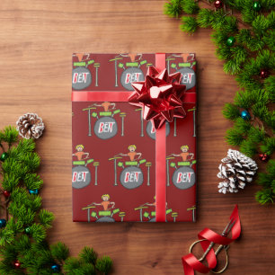Drumming Wrapping Paper