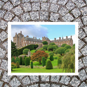 Drummond Castle and Gardens, Perthshire, Scotland Postcard