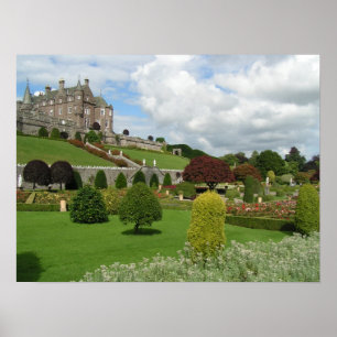 Drummond castle Scotland Poster