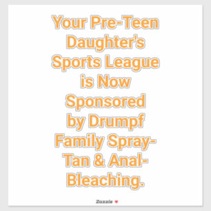 Drumpf Family Spray-Tan Hankamer Artjunkhaus Funny