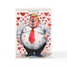 Drumpf Valentine's Day Card